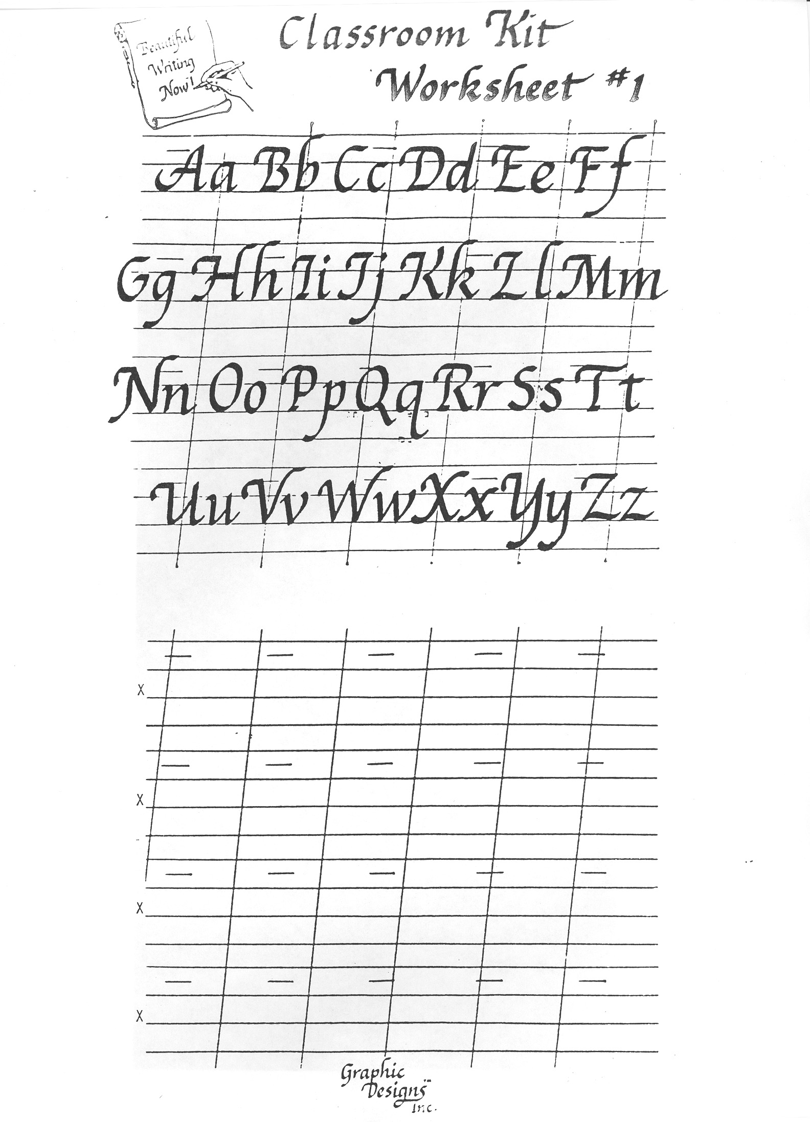 12 Italic Calligraphy Practice Worksheets Worksheeto