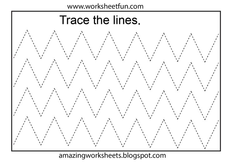 Free Printable Tracing Worksheets