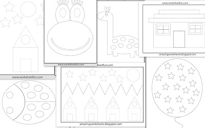 Preschool Fine Motor Skills Worksheets Printable