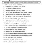 Subject and Predicate Worksheets