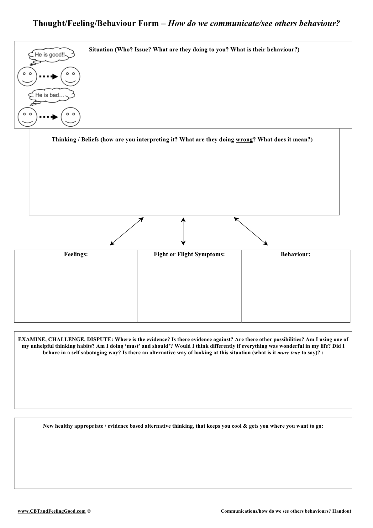 17 Cognitive Distortions Worksheet Worksheeto