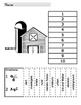 ABC Cut and Paste Worksheets