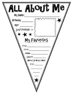 All About Me Pennant