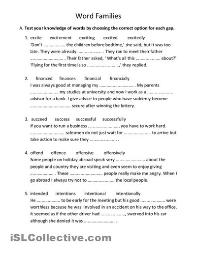 7 Writing Word Families Worksheet Worksheeto