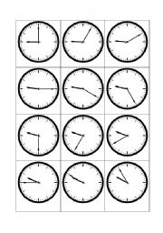 O the Clock Telling Time Worksheet