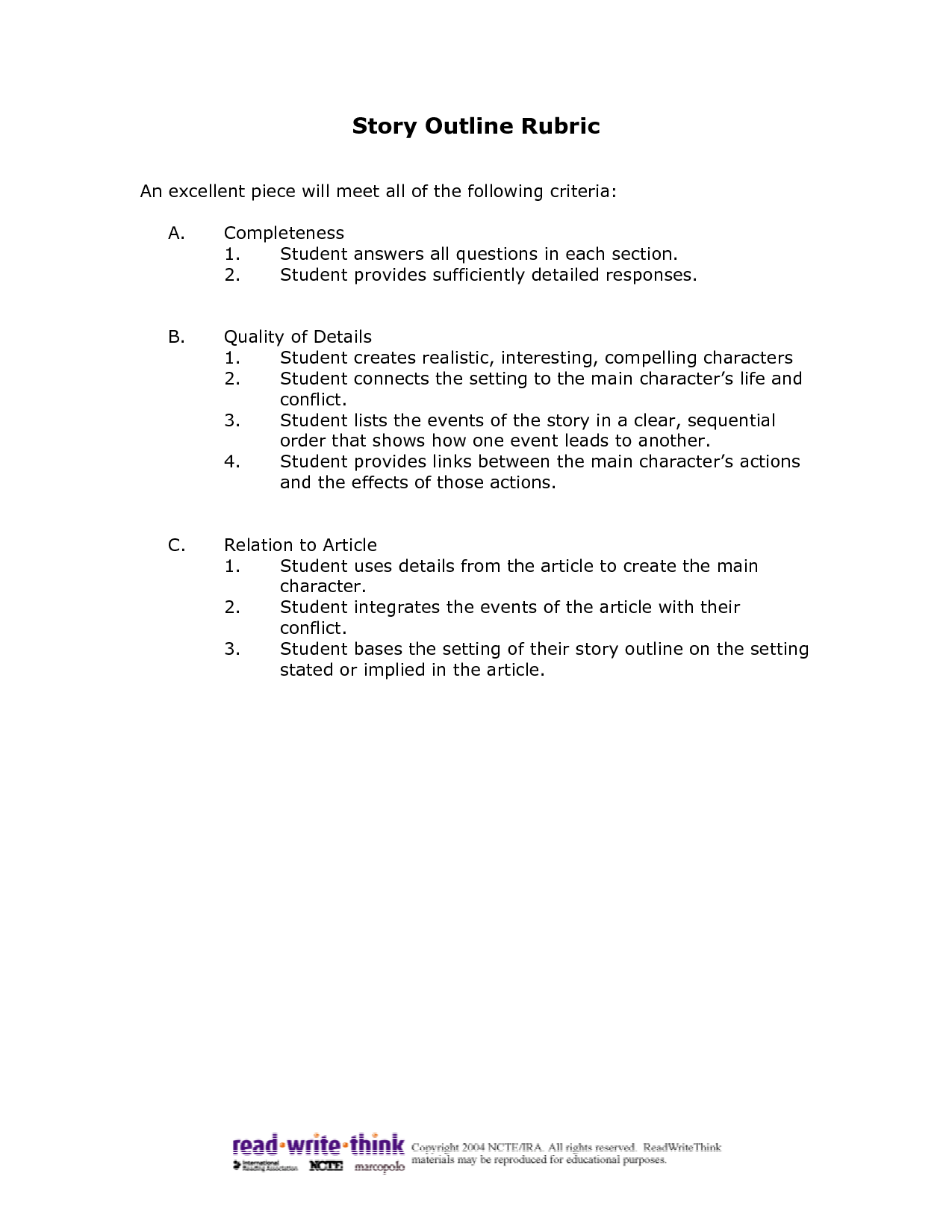 17 Story Plot Outline Worksheet Worksheeto