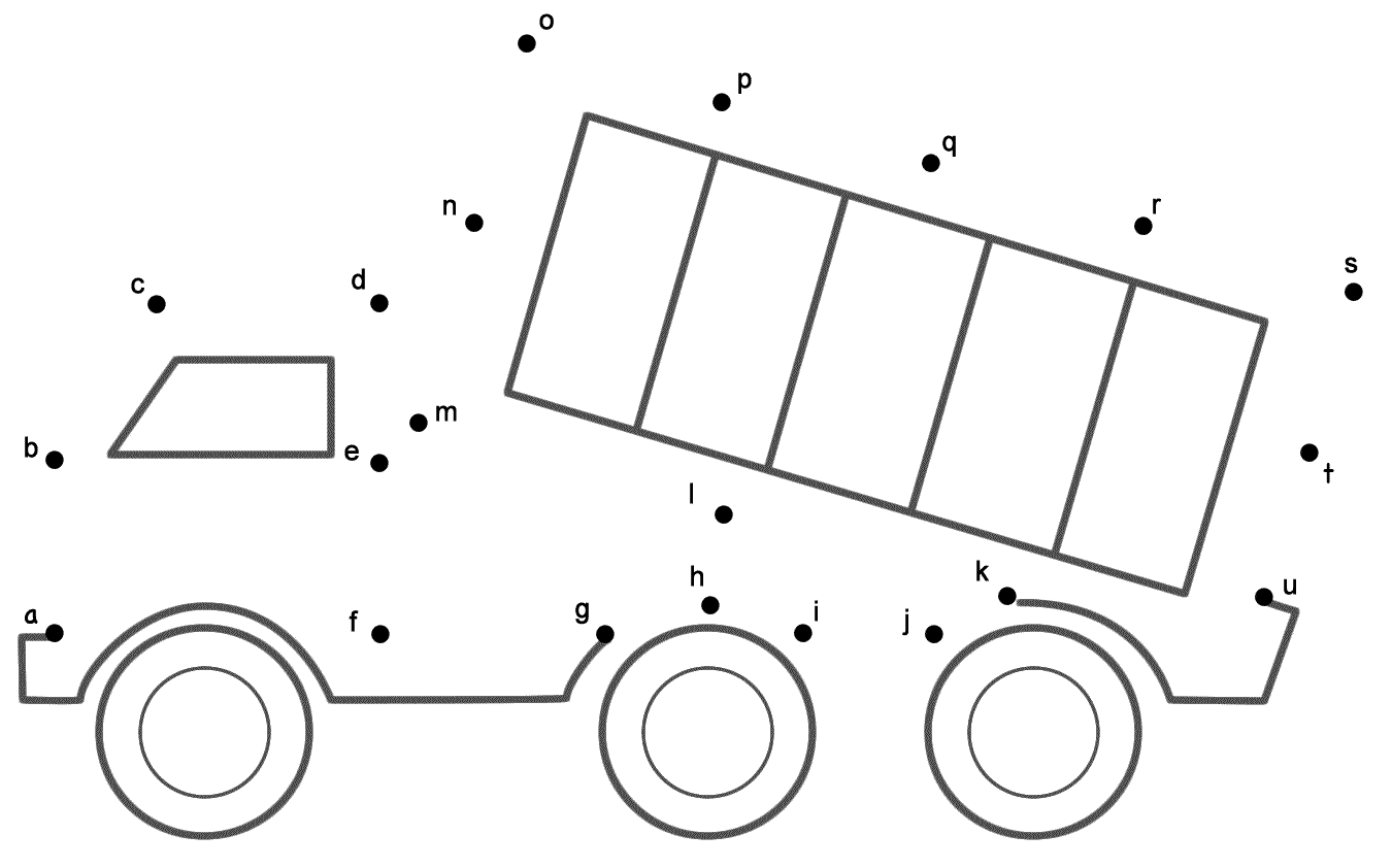 Truck Connect the Dots