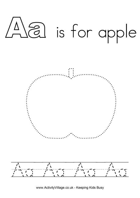 Alphabet Letter Tracing Worksheets