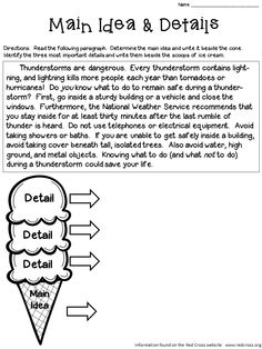10 Best Images of 5th Grade Main Idea And Detail Worksheets ...