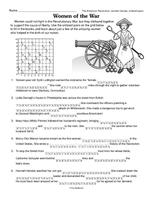 Revolutionary War Printable Worksheets