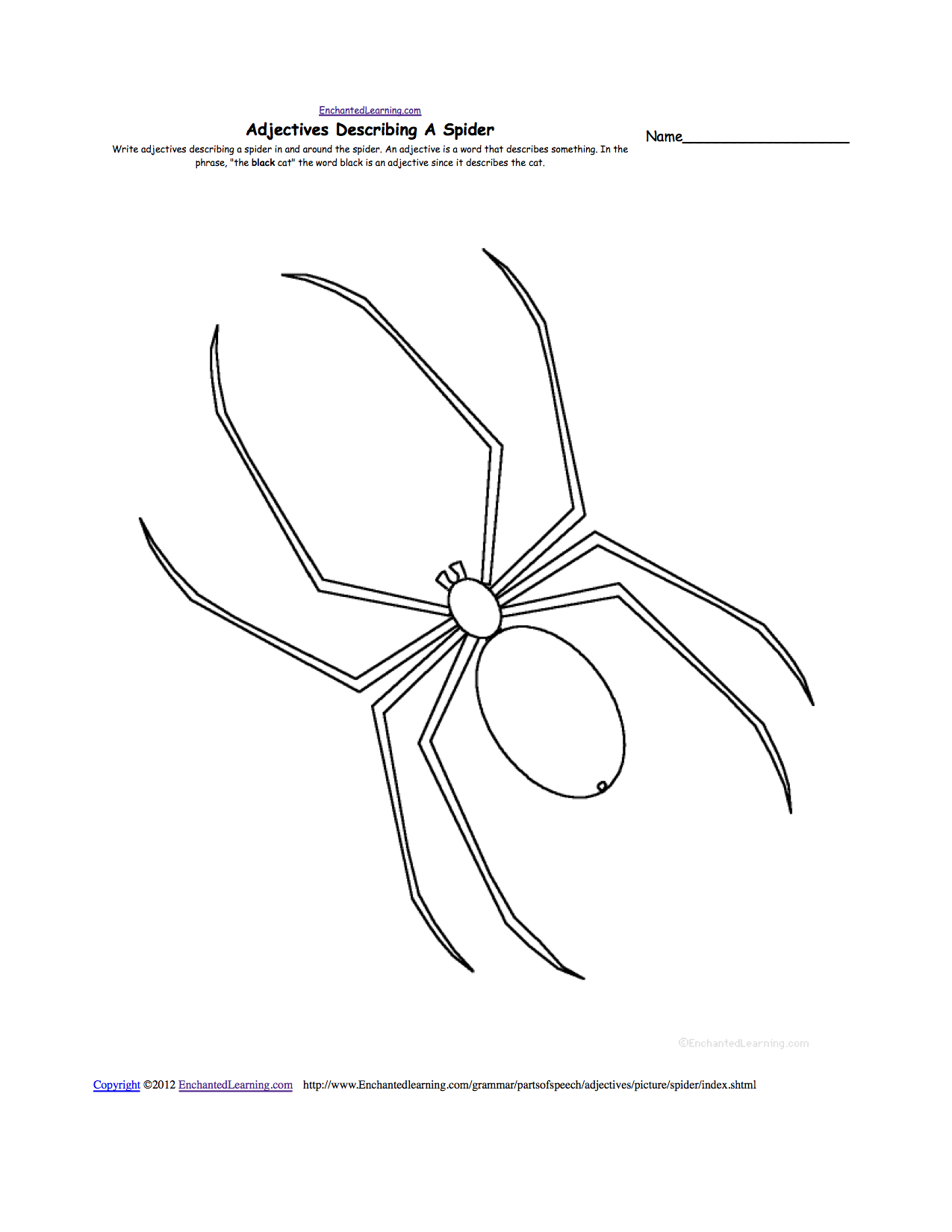 Scary Spider Drawings Easy