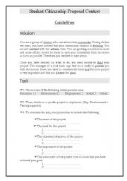 Elementary Citizenship Worksheets