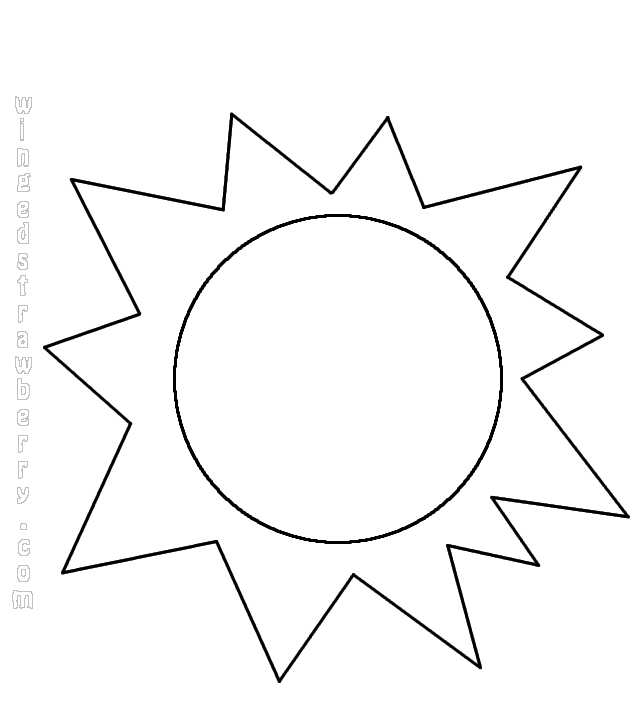 7 Best Images of Sun Coloring Worksheet - Sun Coloring Pages Printable ...