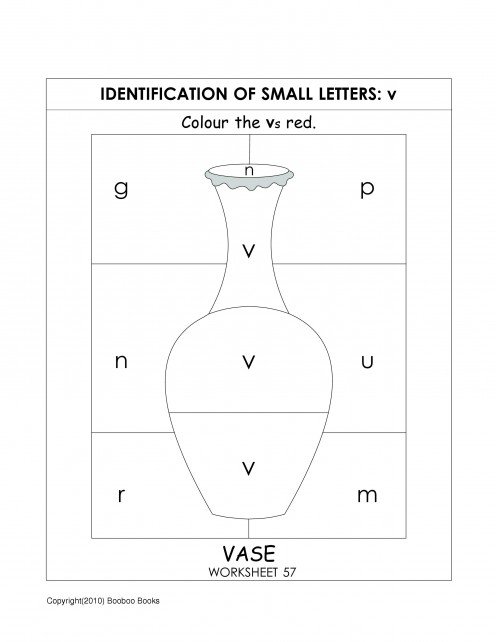 Kindergarten Alphabet Worksheets