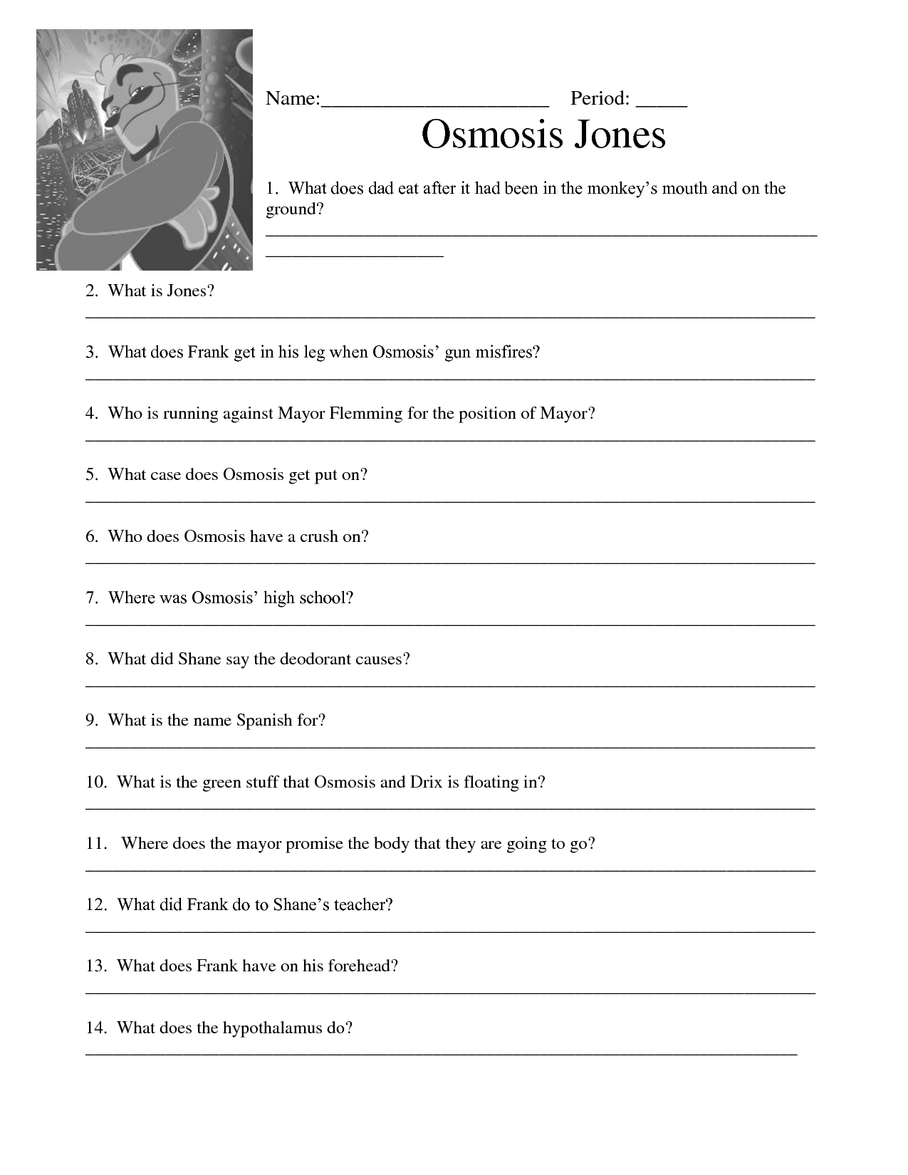 17 Osmosis Worksheet Answers Worksheeto