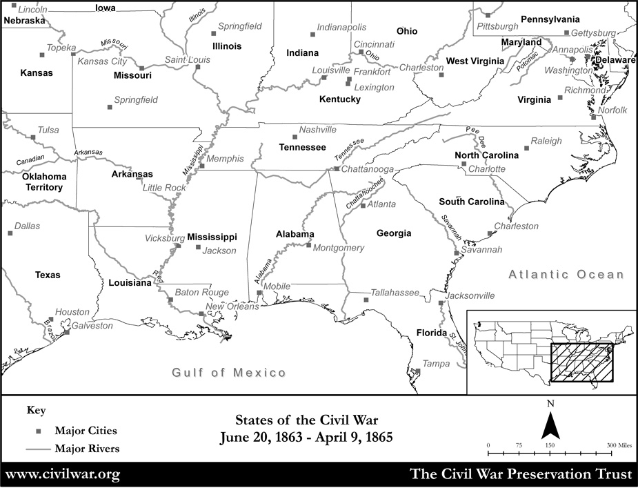 9 Civil War Map Worksheet Worksheeto