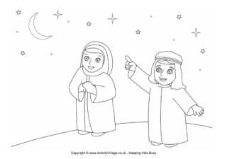 Eid Colouring Pages