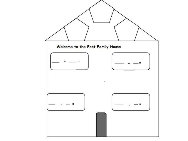 Fact Family Worksheets