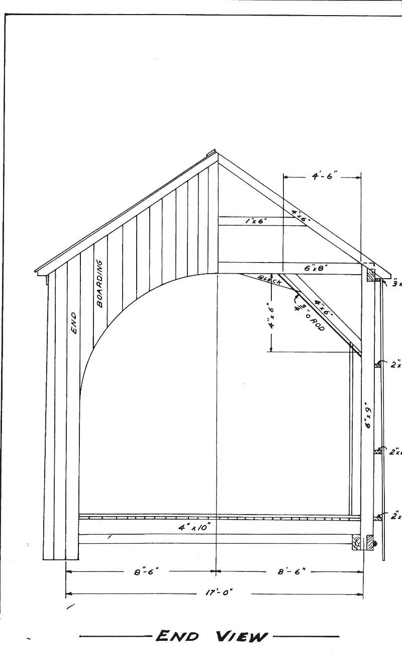 Printable Covered Bridge Plans