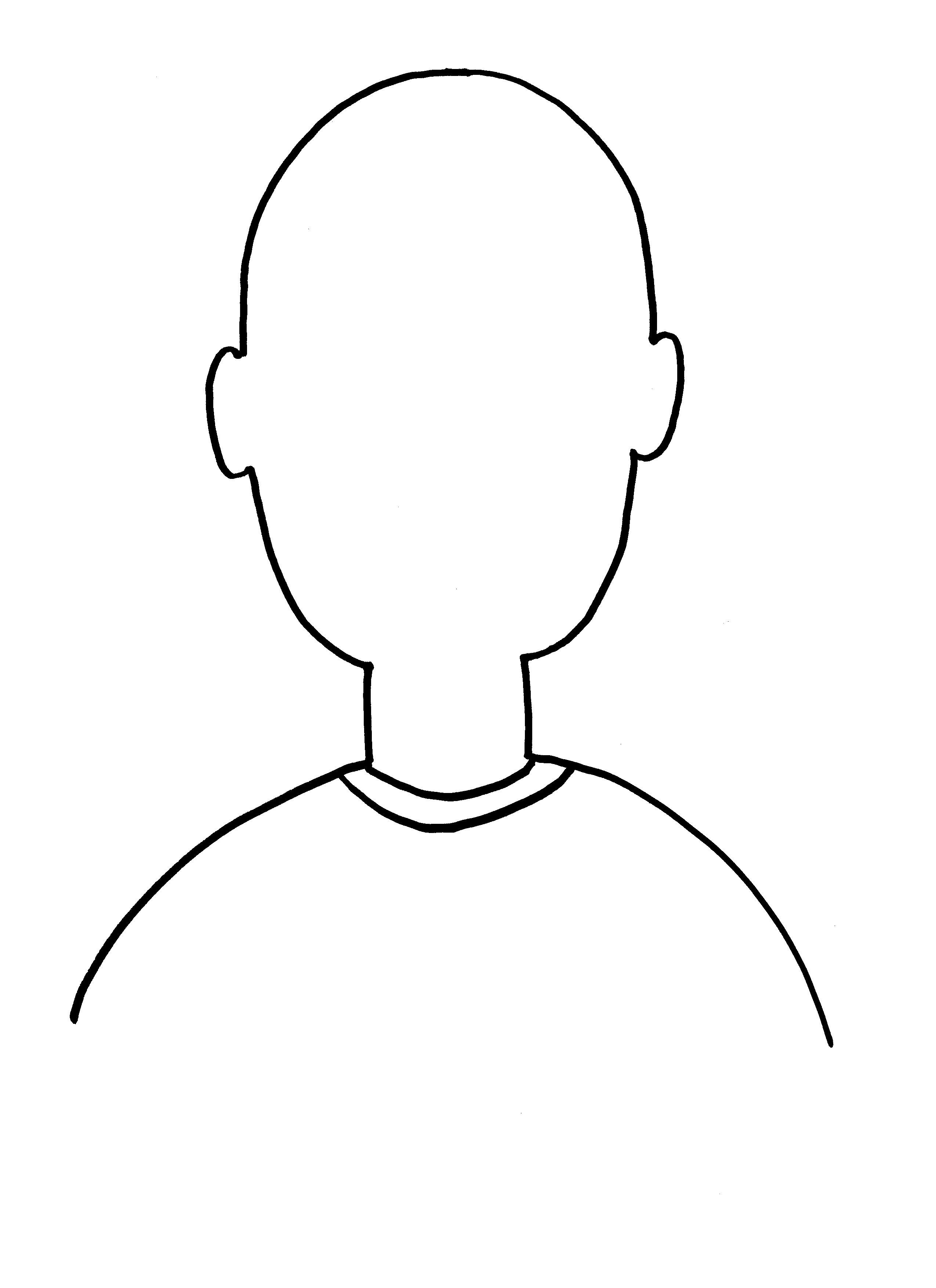 Self Portrait Face Template