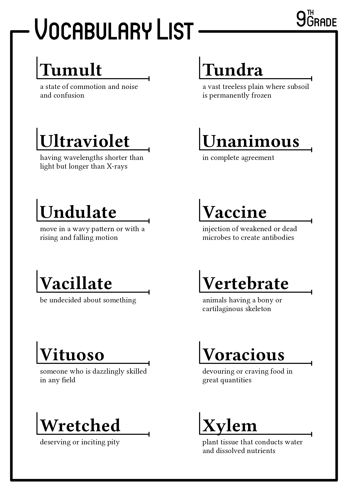 17 9th Grade Worksheets Spelling Words Free PDF At Worksheeto