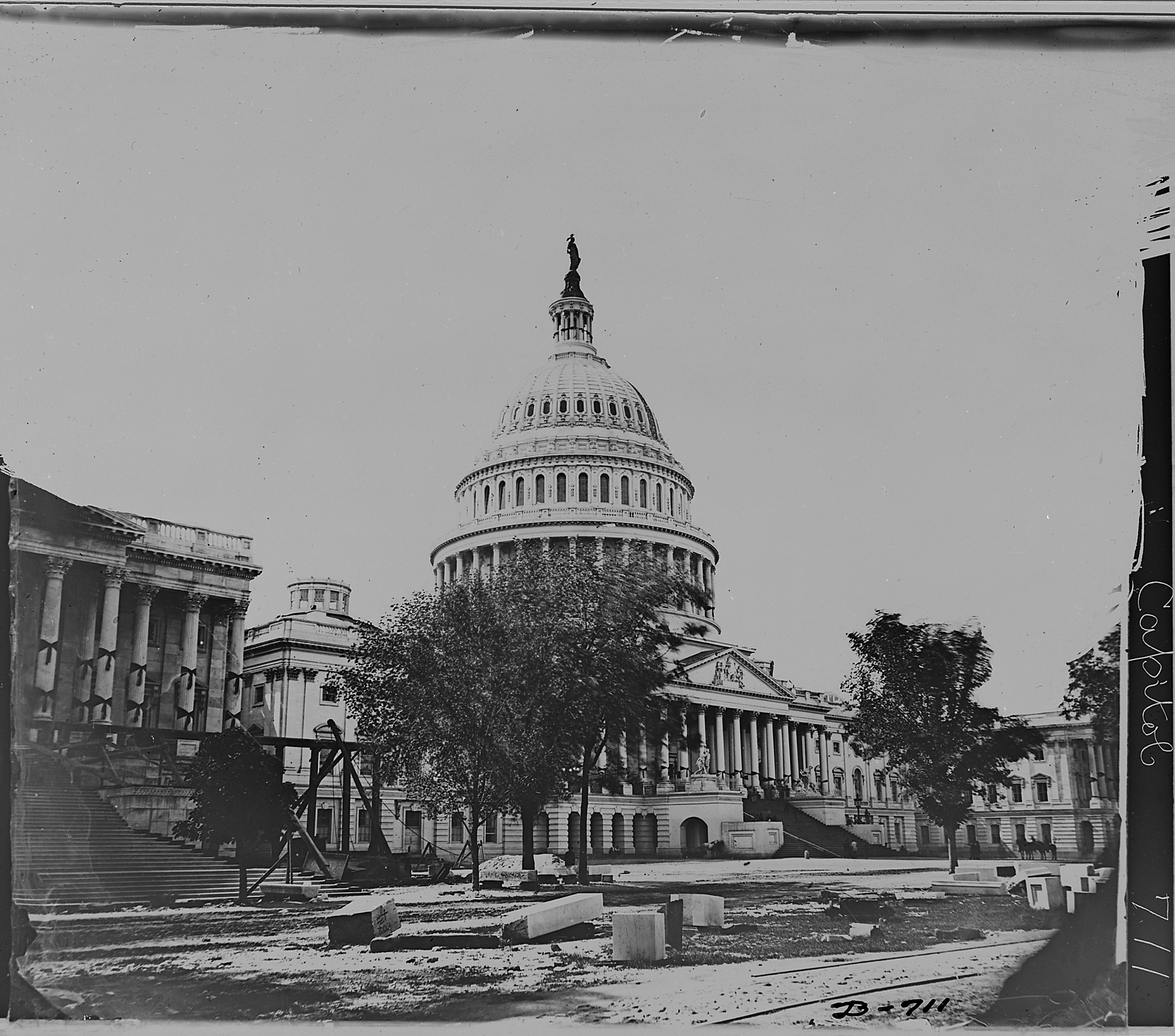 Capitol Building Washington DC during the Civil War