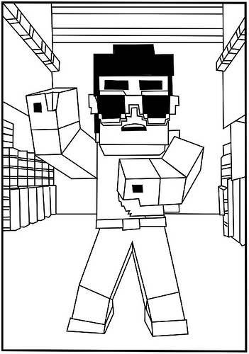 Free Printable Minecraft Coloring Sheets