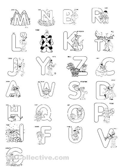 Kindergarten Alphabet Worksheets