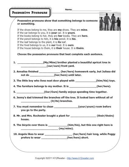 15 Subject Pronouns Worksheet 4th Grade Worksheeto