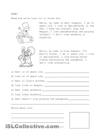 Adult Reading Comprehension Worksheets