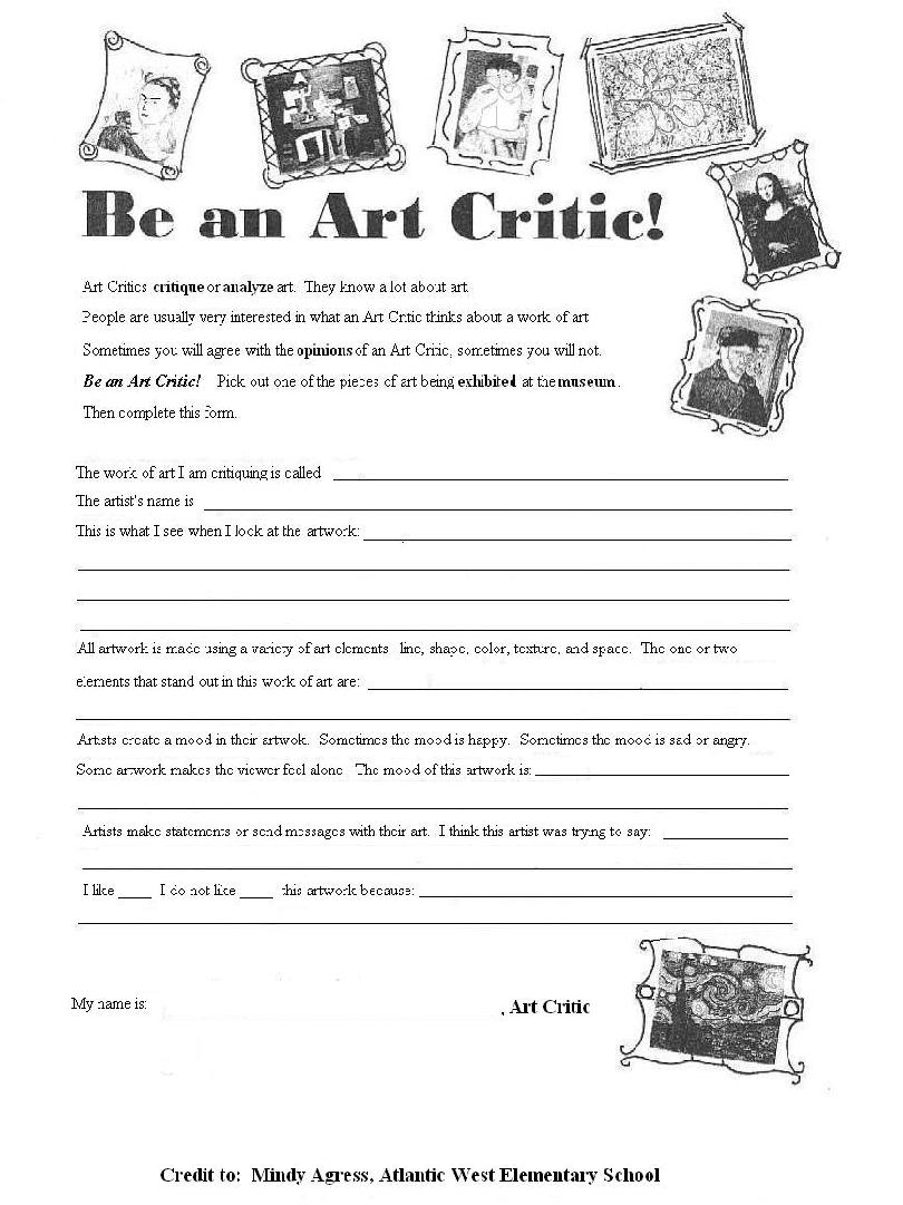 18-elementary-art-critique-worksheet-worksheeto