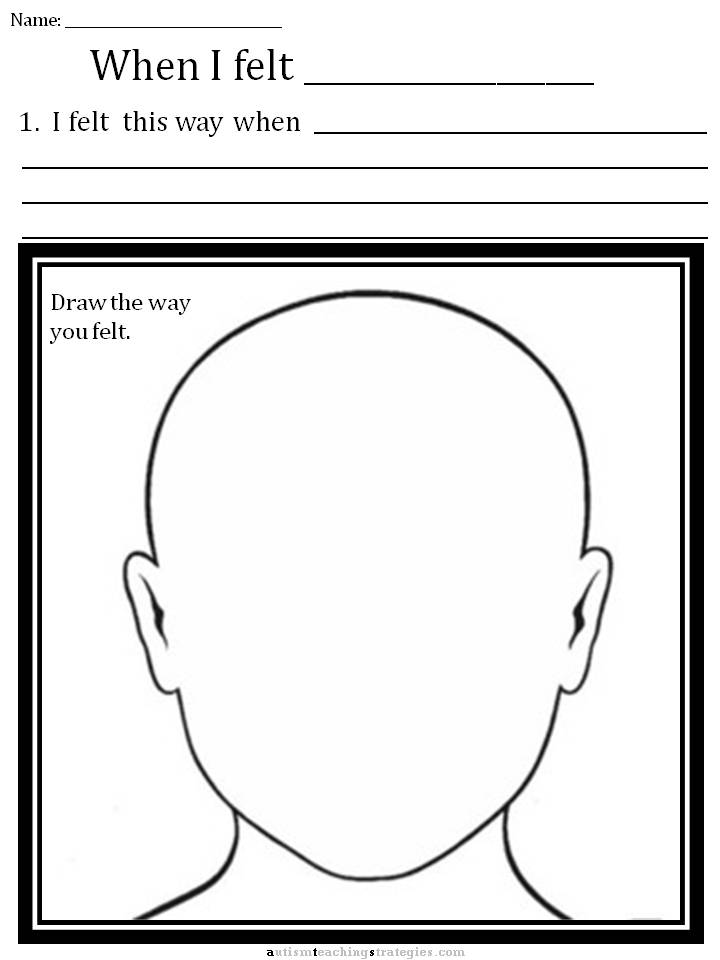 CBT Worksheet for Kids