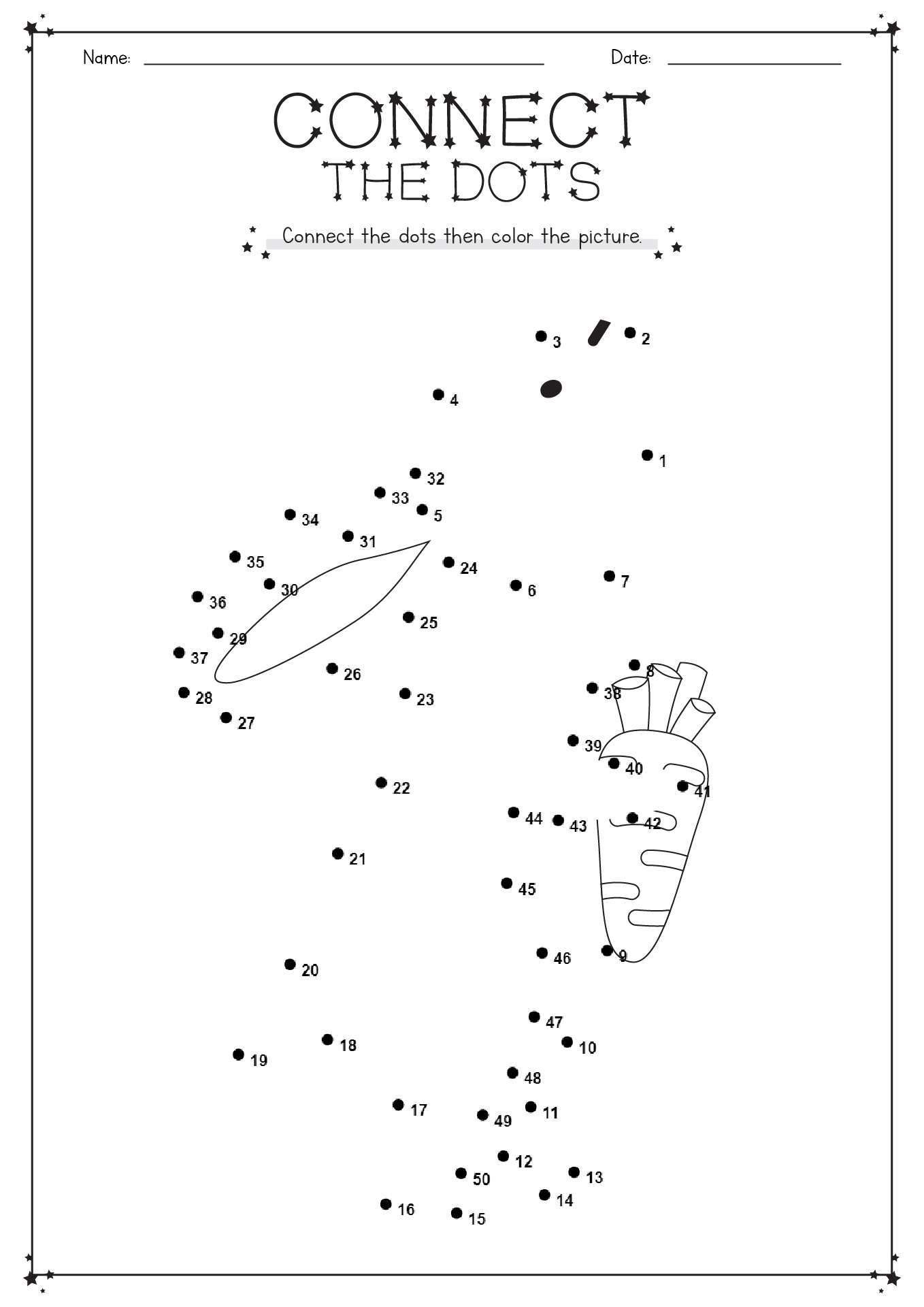 9 Connect The Dots Worksheets For Grade 1 Worksheeto