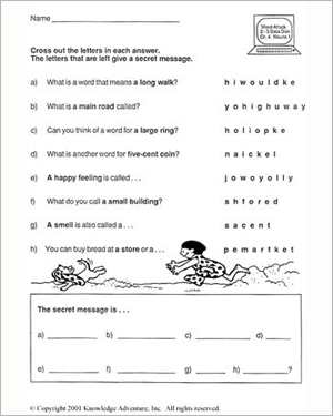 Fun Decoding Worksheets