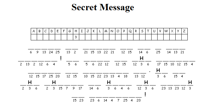 10 Secret Message Worksheets Worksheeto