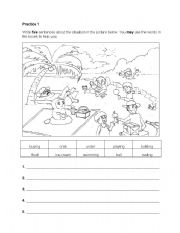 Sentence Construction Worksheets