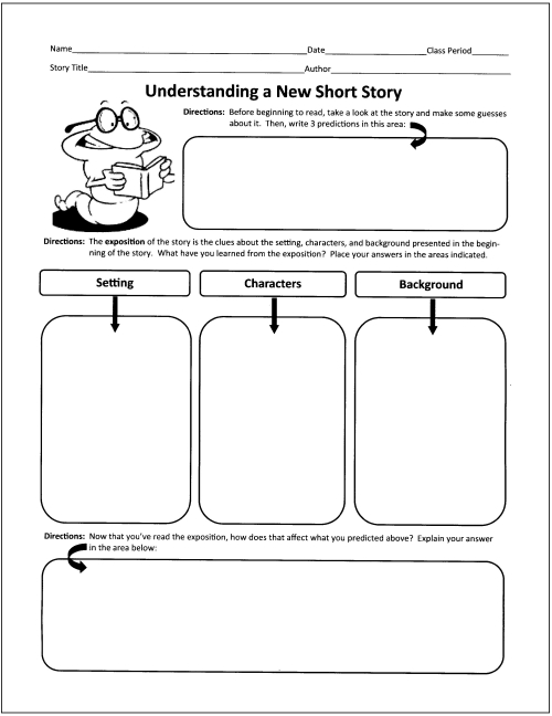 Story Writing Graphic Organizer