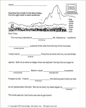 Reading Comprehension Worksheets Grade 2