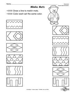 Visual Discrimination Worksheets