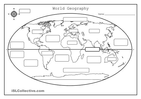 11 Best Images of Free Printable Geography Worksheets - US Geography ...