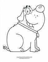 Dog Coloring Pages Preschool