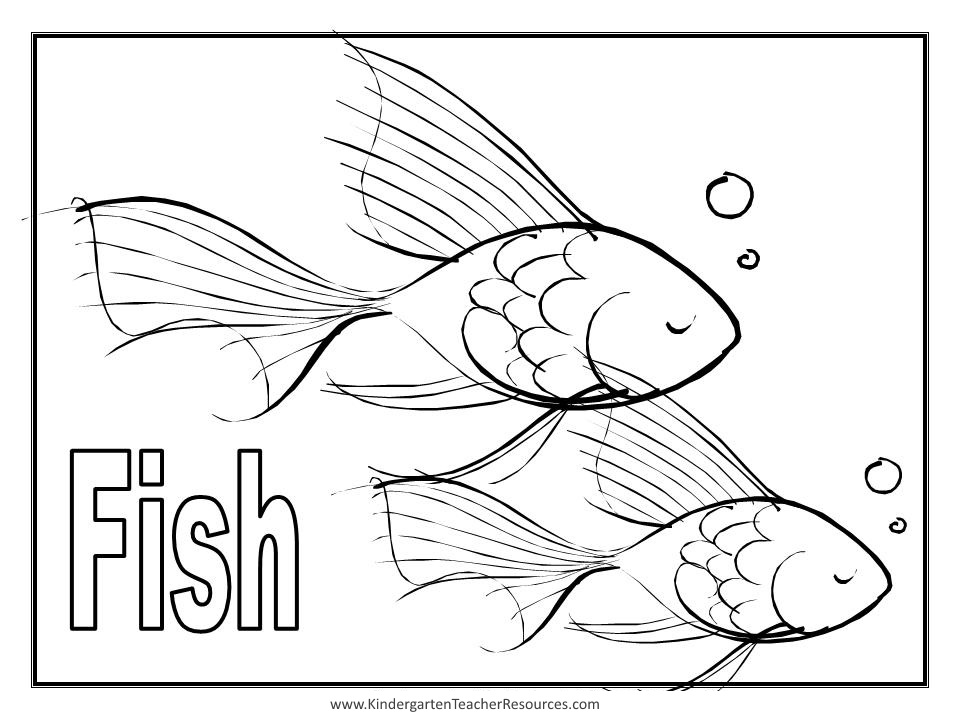 Fish Coloring Pages