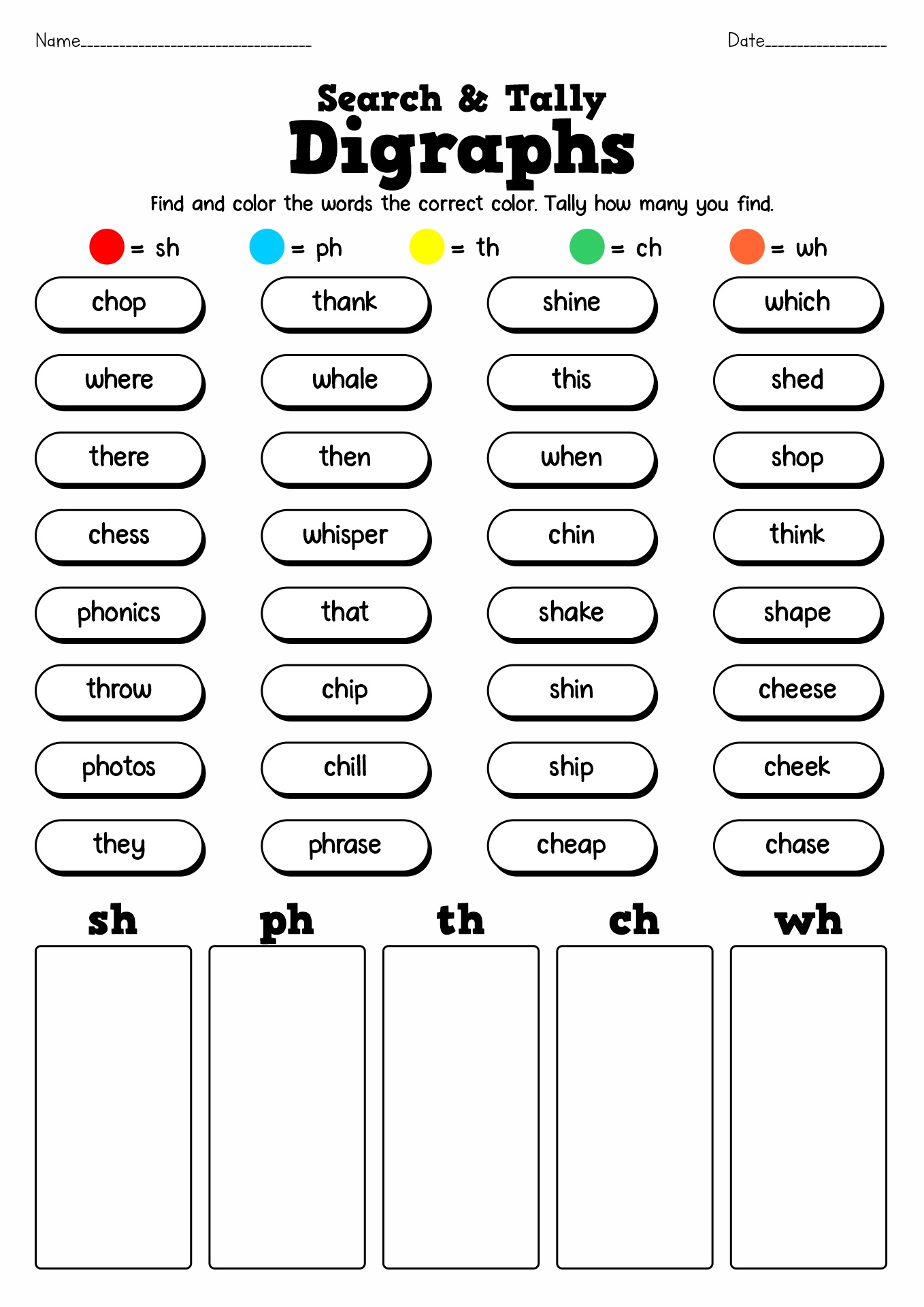 14 Free Printable Phonics Worksheets First Grade Free PDF At 