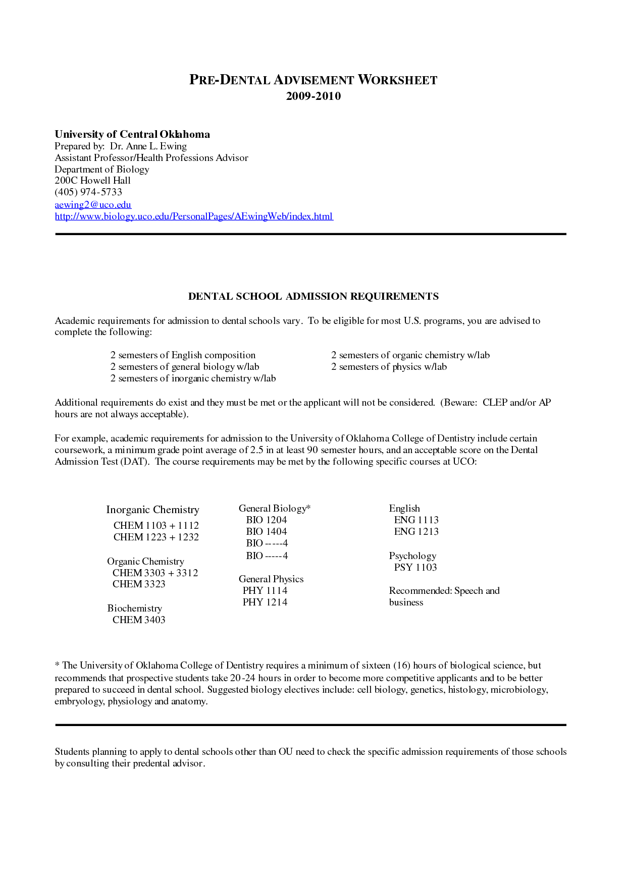 Printable Dental Worksheets