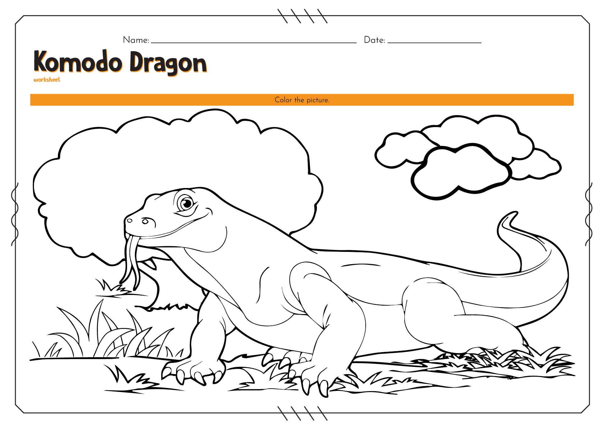 12 Reptiles Worksheets Grade 2 - Free PDF at worksheeto.com