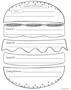 Persuasive Paragraph Graphic Organizer