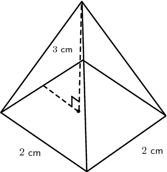 Volume Square Pyramid