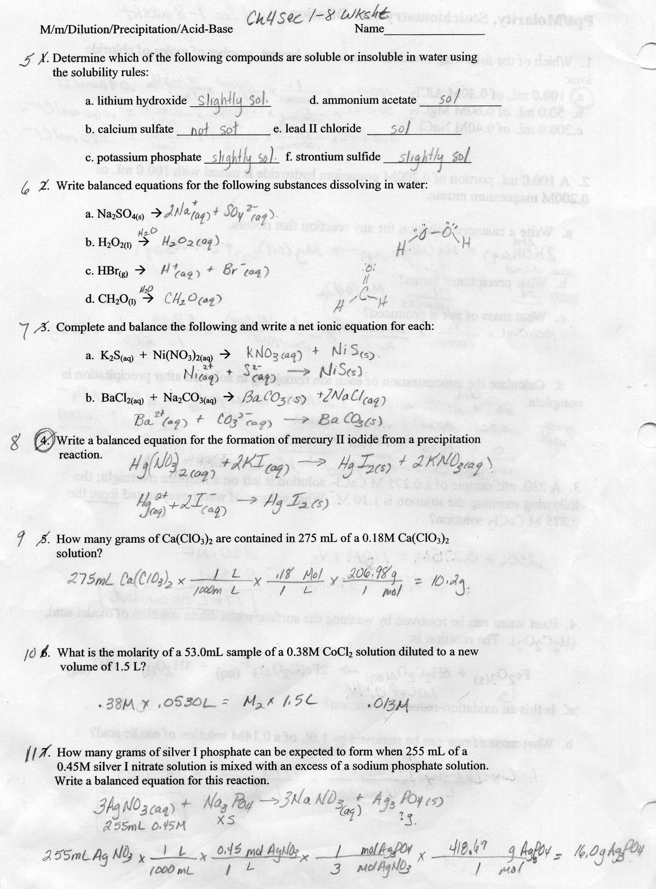 Bonding Worksheet Answer Key