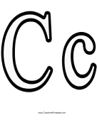 Letter C Printables