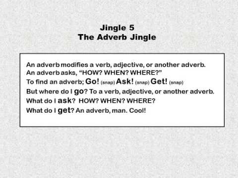 Adverb Jingle Shurley English